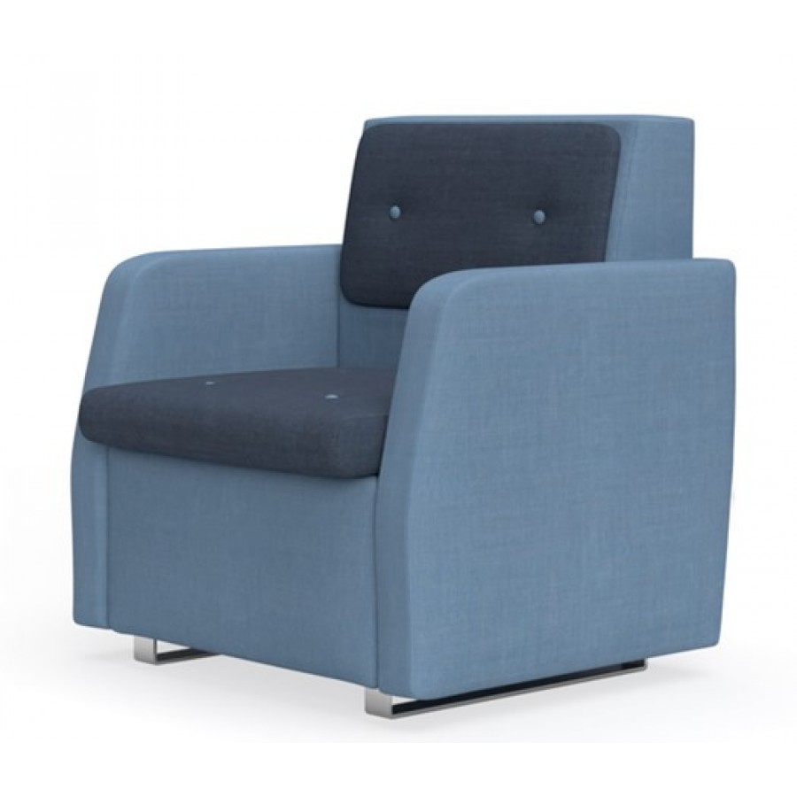 Mingle Upholstered Single Seater Sofa